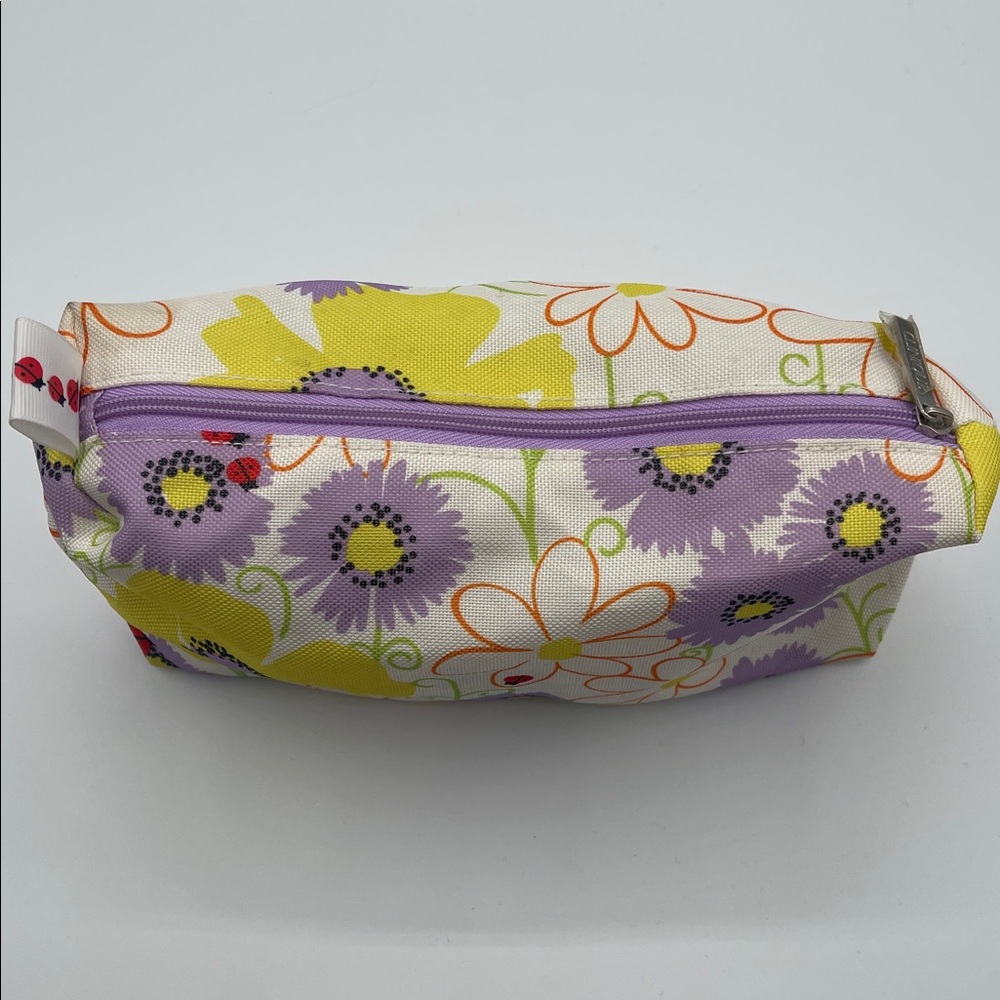 CLINIQUE FLORAL PRINT COSMETIC BAG - Picture 2 of 4